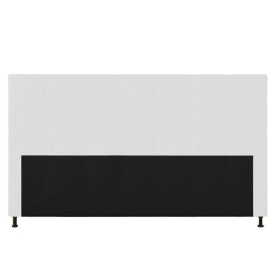 Cabeceira Cama Box King 195cm Corino Branco