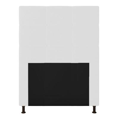 Cabeceira Cama Box Solteiro 90cm Corino Branco