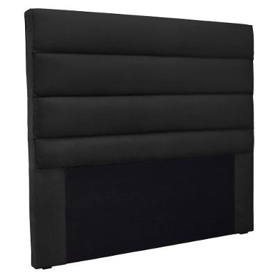 Cabeceira King 1,95m La Italiana Veludo - Pallazio Cor Preto
