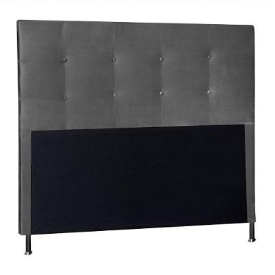 Cabeceira Casal 1,40m Berlim Suede Cinza
