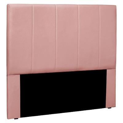 Cabeceira Casal 1,40m Ravenna Veludo - Pallazio Cor Rosa