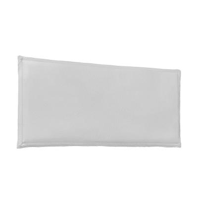 Cabeceira Painel Garden Para Cama Box King 195cm Corino Branco