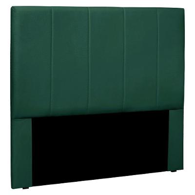 Cabeceira Casal 1,40m Ravenna Veludo - Pallazio Cor Verde Floresta
