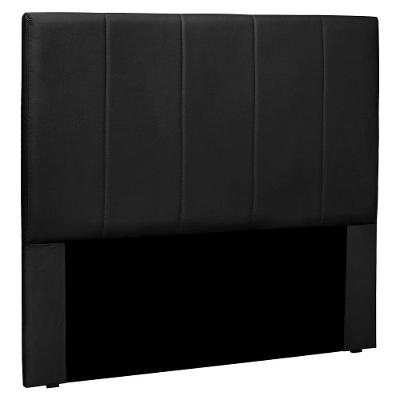 Cabeceira Solteiro 0,90m Ravenna Veludo - Pallazio Cor Preto