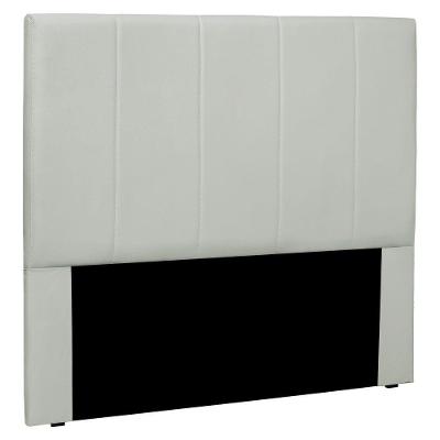 Cabeceira King 1,95m Ravenna Veludo Cinza Prata