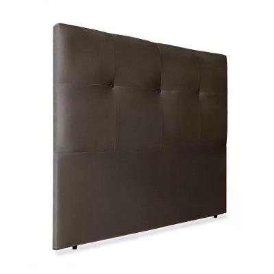 Cabeceira Solteiro 90cm Sofia Suede Marrom Id Suede Marrom
