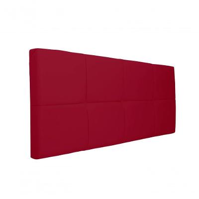 Painel Cabeceira Casal 1,40cm Vermelho
