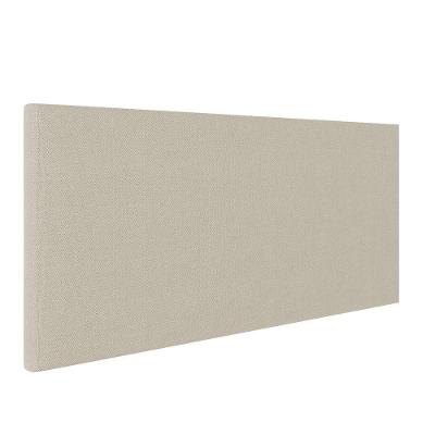 Cabeceira Painel Clean Para Cama Box Queen 160 Cm Linho Grosso Bege A19