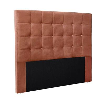Cabeceira Queen Size 1,60m Tropea Veludo Cobre Gran Belo
