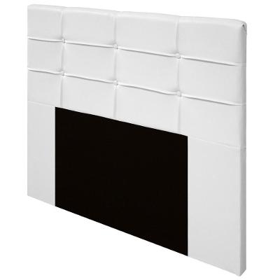 Cabeceira Casal King 193Cm D10 Esmeralda Corano Branco