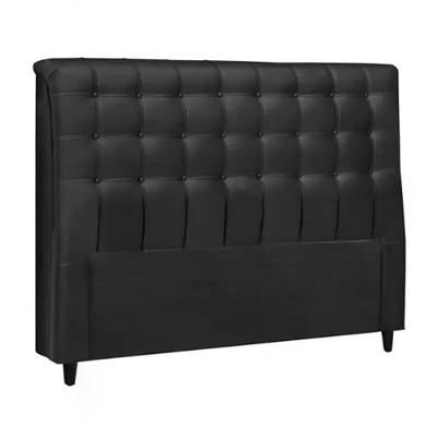 Cabeceira Queen 160cm Damares Corano Preto Id Corano Preto