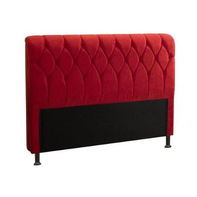 Cabeceira Para Casal 140Cm Miami Vermelho