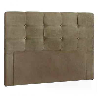 Cabeceira Queen 160cm Daiana Suede Taupe Id Suede Taupe