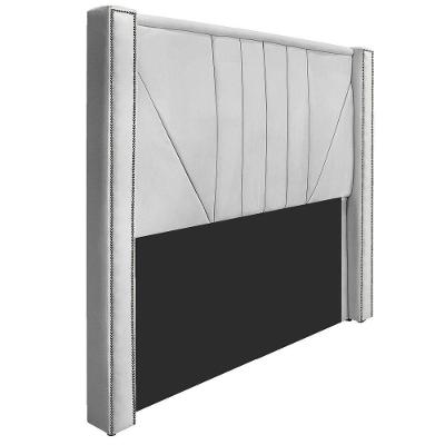 Cabeceira Queen 160cm Suede Branco