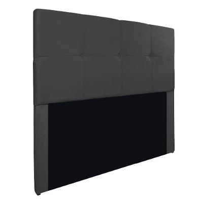 Cabeceira Queen Marseille P02 160 Cm Linho Cinza Escuro