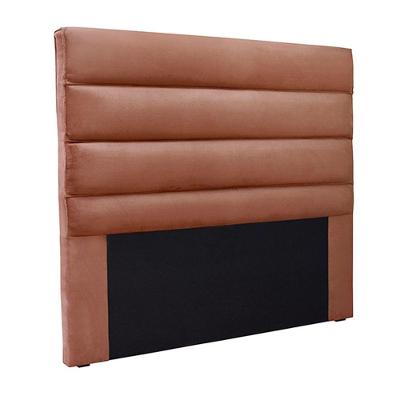 Cabeceira Decorativa Queen Size 1,60m Guess Veludo Cobre