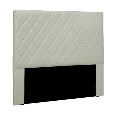 Cabeceira Decorativa Queen Size 1,60m Givenchy Veludo Prata