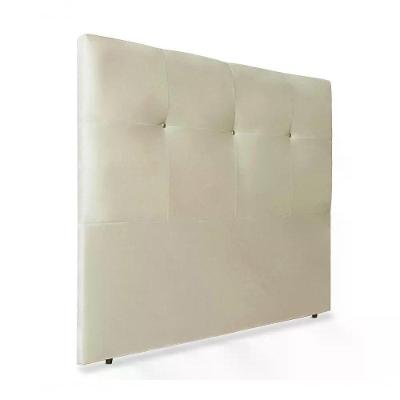 Cabeceira Casal 140cm Sofia Suede Marfim Id Suede Marfim