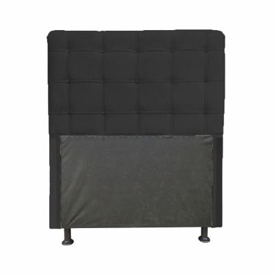 Cabeceira Dama 1,40 Cm Para Cama Box Casal Suede Preto