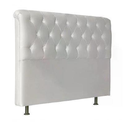 Cabeceira Casal 140cm Emilia Corano Branco Id Corano Branco