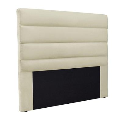 Cabeceira Decorativa Queen Size 1,60m Guess Veludo Bege