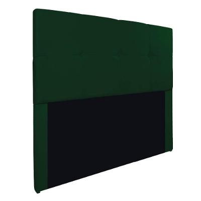 Cabeceira Solteiro Marseille P02 90 Cm Suede Verde