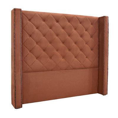 Cabeceira Casal 1,64m Loewe Veludo Cobre - Gran Belo