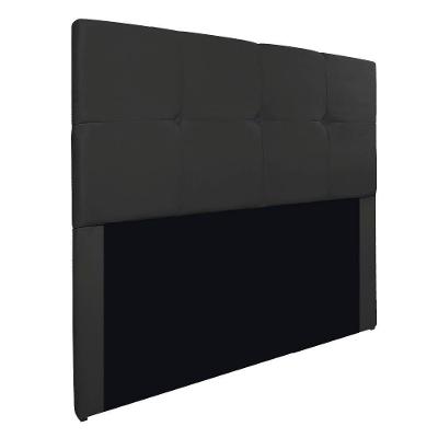 Cabeceira Casal Marseille P02 140 Cm Corano Preto