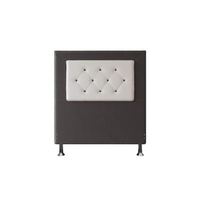 Cabeceira Havana 90cm Cama Box Solteiro Suede Marrom