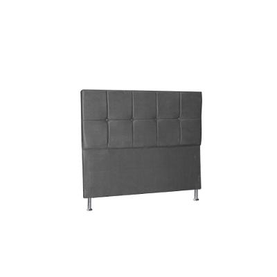 Cabeceira Lisboa 1,60 Cm Cama Box Queen Suede Cinza