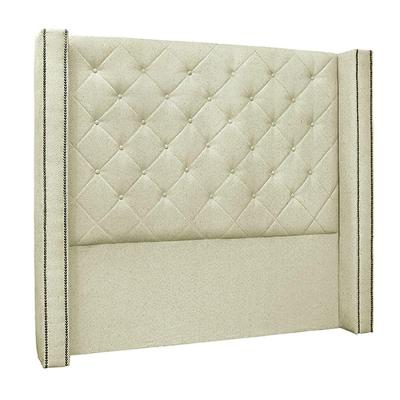 Cabeceira Casal 1,64m Loewe Linho Natural - Gran Belo