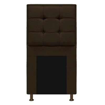 Cabeceira Copenhague 90cm Solteiro Corano Marrom