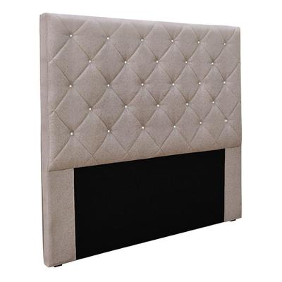 Cabeceira Decorativa King Size 1,95m Linho Areia