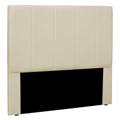 Cabeceira Decorativa Queen Size 1,60m Erza Veludo Bege