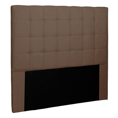 Cabeceira Casal 1,40m Tropea Suede Caramelo - Gran Belo