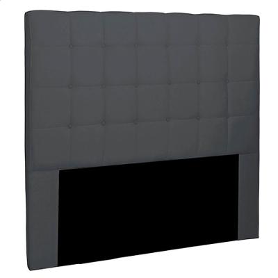 Cabeceira King Size 1,95m Tropea Suede Cinza- Gran Belo
