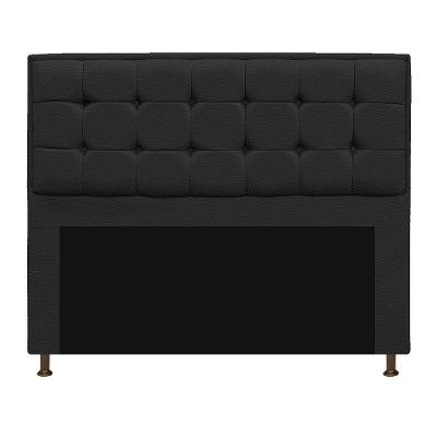 Cabeceira Copenhague 195cm King Size Corano Preto