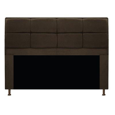 Cabeceira Munique 195cm King Size Corano Marrom Adj Decor