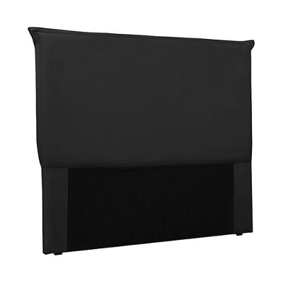 Cabeceira King Size 1,95m Trento Veludo Preto Gran Belo