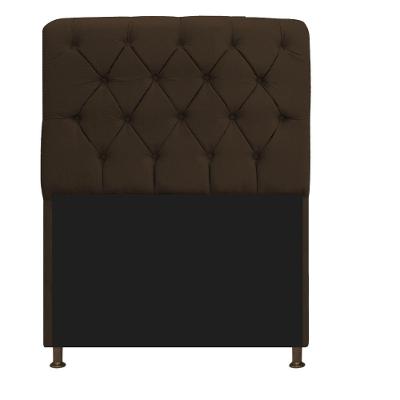 Cabeceira Estofada Lady 90cm Solteiro c/ Capitone Corano