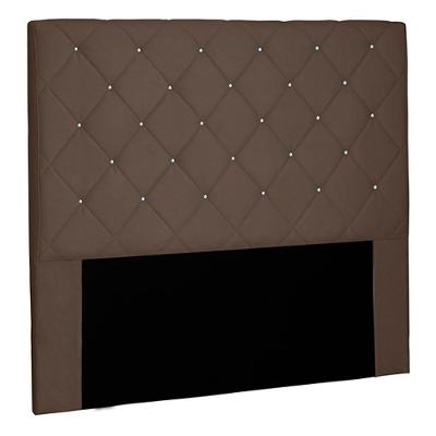 Cabeceira King Size 1,95m Tàzio Suede Caramelo - Gran Belo