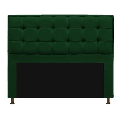 Cabeceira Copenhague 160cm Queen Size Suede Verde