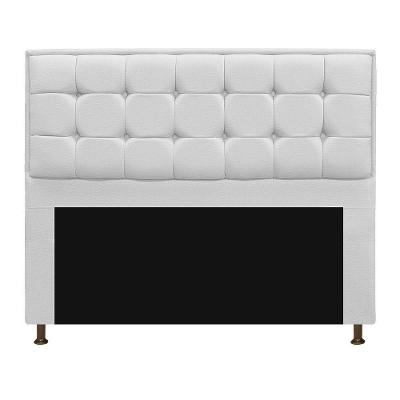 Cabeceira Copenhague 195cm King Size Corano Branco