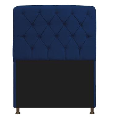 Cabeceira Estofada Lady 90cm Solteiro c/ Capitone Suede