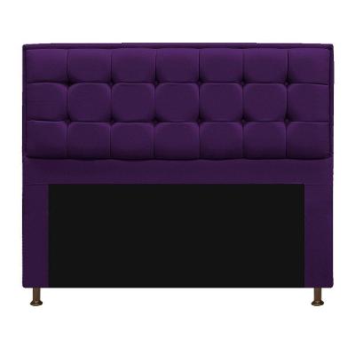 Cabeceira Copenhague 160cm Queen Size Suede Roxo