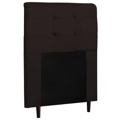 Cabeceira de Solteiro 90cm Luna I02 Corano Marrom Mpozenato
