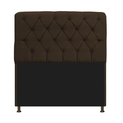 Cabeceira Estofada Lady 140cm Solteiro c/ Capitone Corano