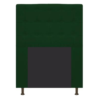 Cabeceira Estofada Dama 90 Cm Solteiro Verde Adj Decor