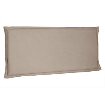 Cabeceira Painel Queen 1,60m Veneza Suede Bege
