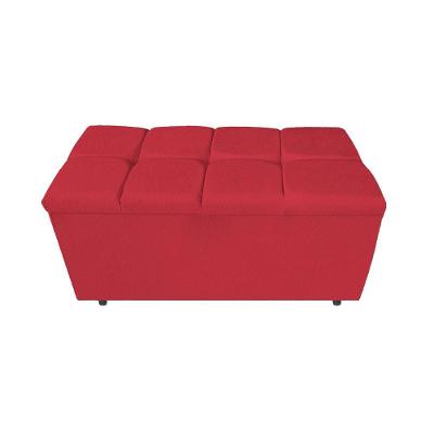 Calçadeira Estofada Manchester 90cm Solteiro Suede